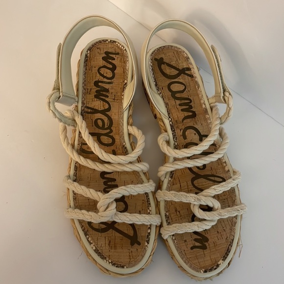 Sam Edelman Rope Sandals Size 10med. - Picture 2 of 5